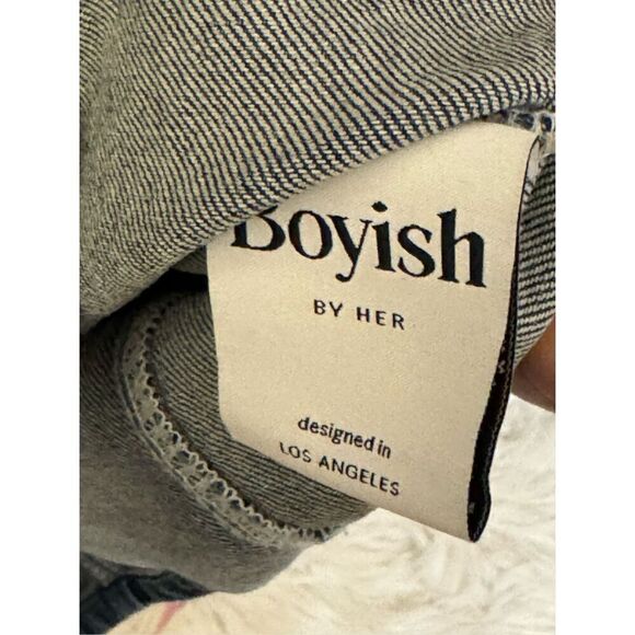 Boyish Denim THE EMMETT DRESS IN BLUE Small - Picture 7 of 8